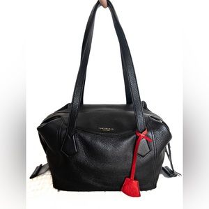 Used twice: TORY BURCH Perry Satchel- LARGE